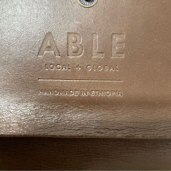ABLE Hailu Chocolate Wallet NWT! - Picture 8 of 12